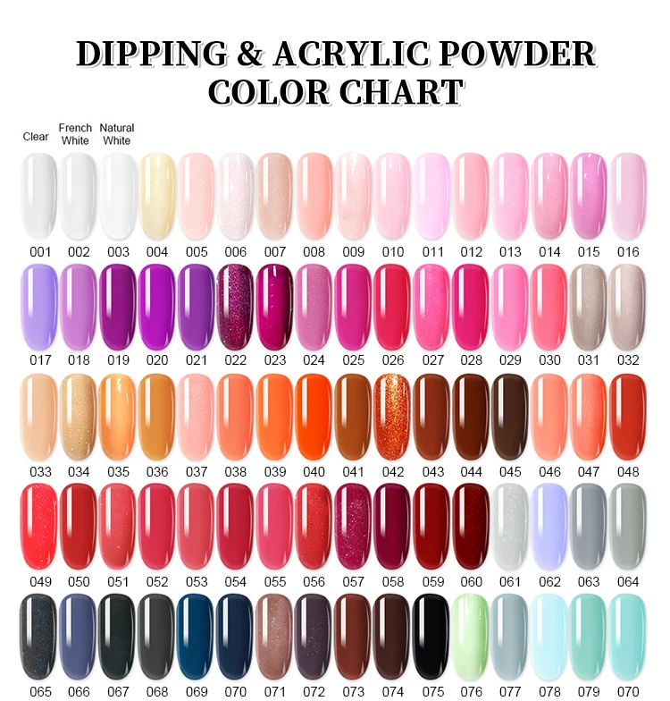 Nail Supplies Wholesale Acrylic Dip Powder Custom Logo Private Label