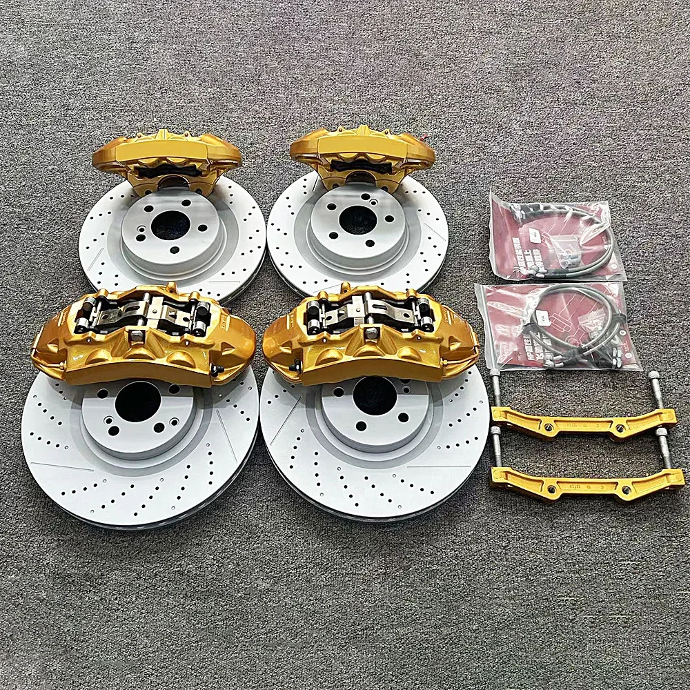 Auto Brake System 4 6 8 Piston Big Disk Brakes Discs Kit for Toyota Fortuner 4Runner Supra A70 Nissan 350Z 370z Suv 2006 Murano