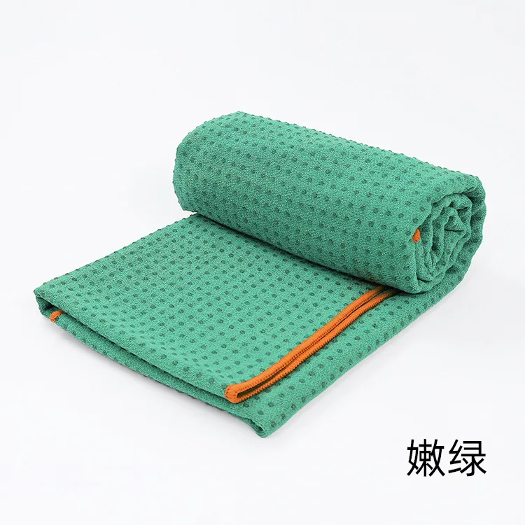 Quick Dry Non Slip Hot Yoga Towel with Corner Pocket Silicon Dots