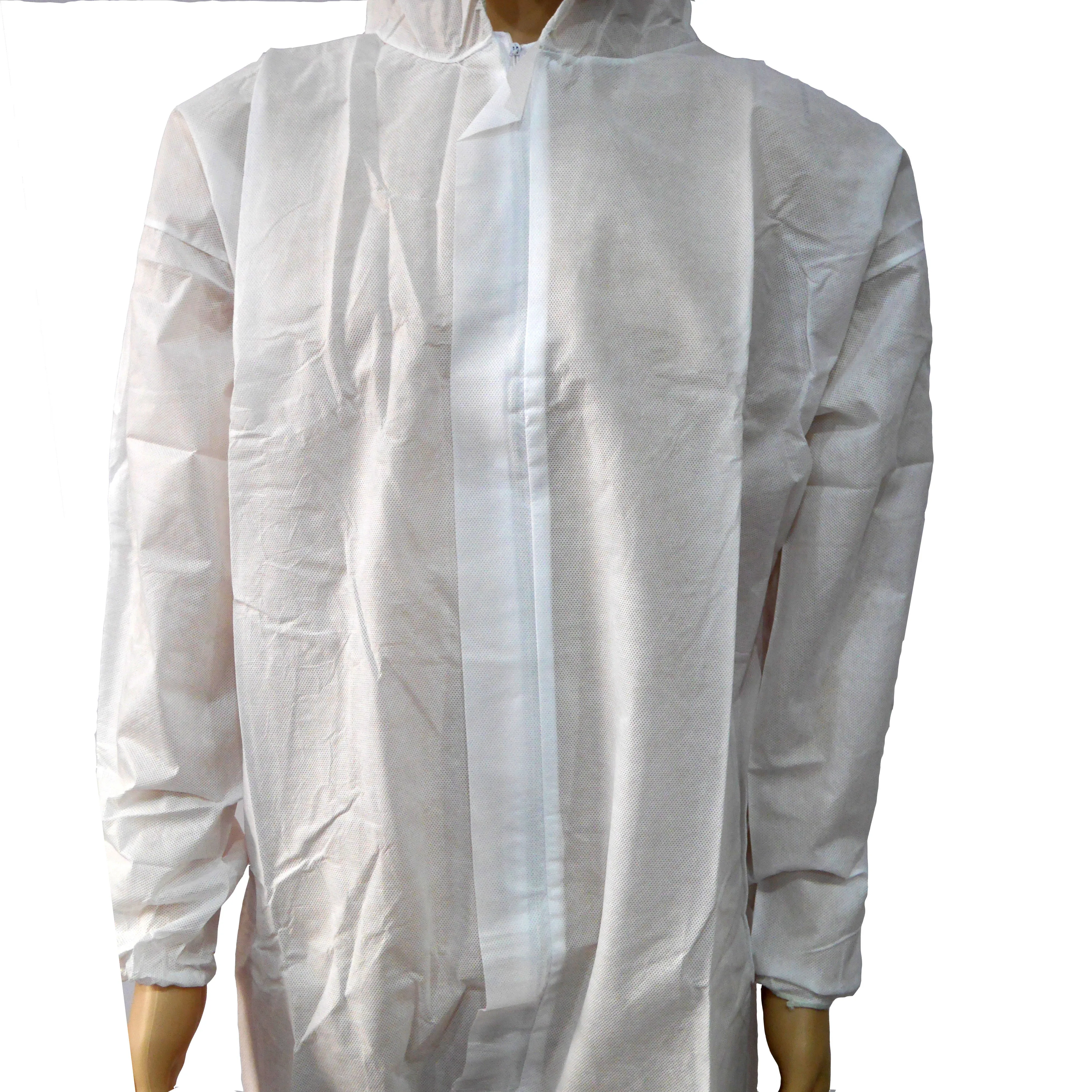 Disposable Coveralls Full Body Protective Clothing Suit With Hood - 100% Waterproof - Protect During Cleaning