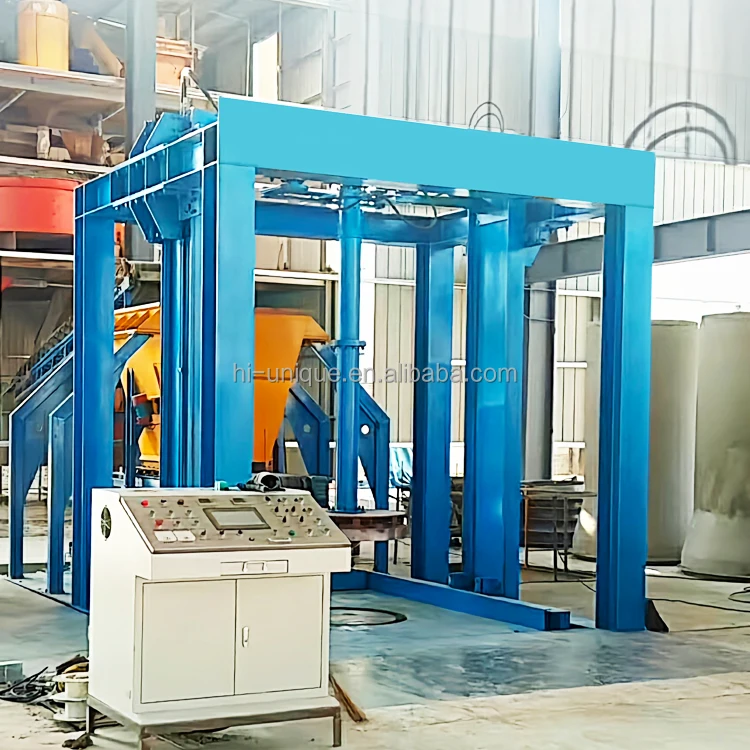 Manufacturers Vertical Rcc Automatic Precast Pipe Making Machine 900mm