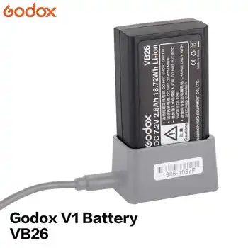 Godox V1 Flash Battery VB-26 VB26 Li-Ion Battery Pack 7.2V 3000mAh for V1 Camera Flash Lamp 650 Full-power Flashes With Series detail image
