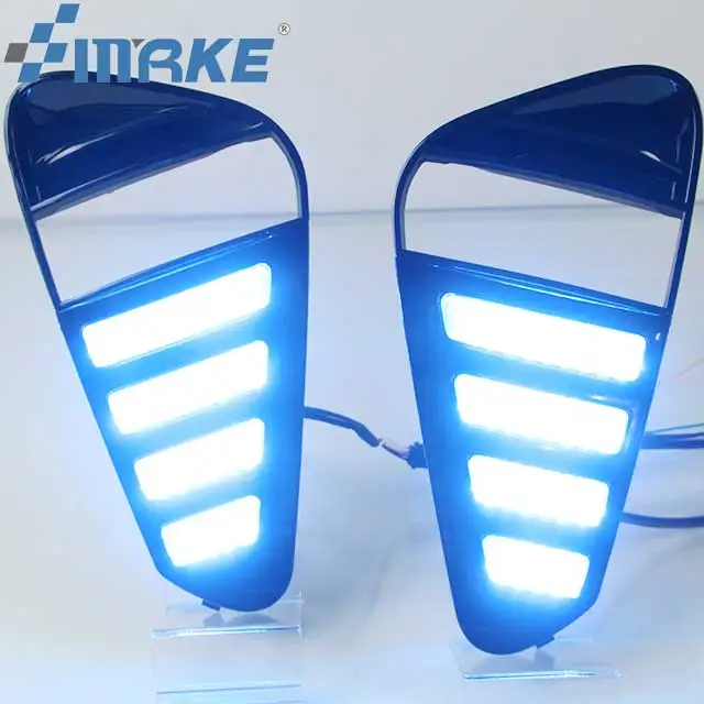 Smrke Auto Accessories Front Fog Lamp for Proton X50 2018 2019 Daytime Running Light Led Drl Daylight