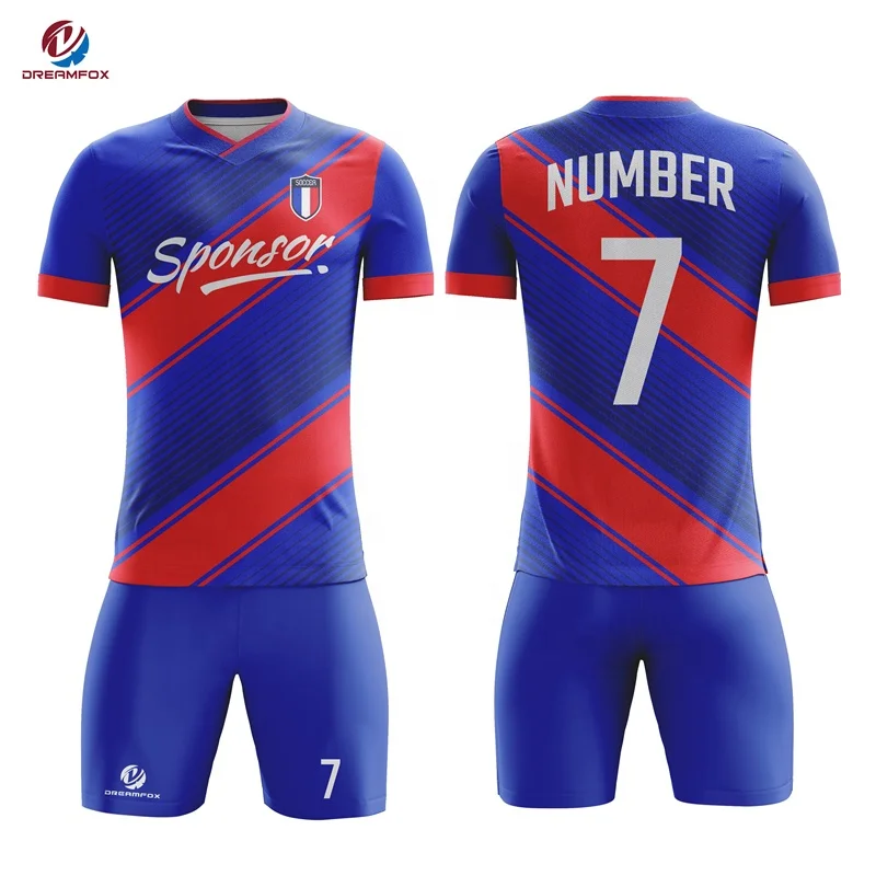 Sublimation personal sky soccer jersey soccer team shirt Customized  professional wholesale soccer jersey - AliExpress