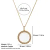 Collana con scatola fotografica trasparente stile b