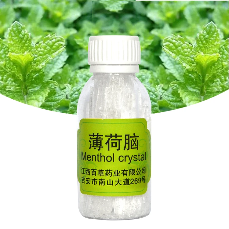 Customized Label Natural Plant Extract Menthol Crystal L-Menthol Mint ...
