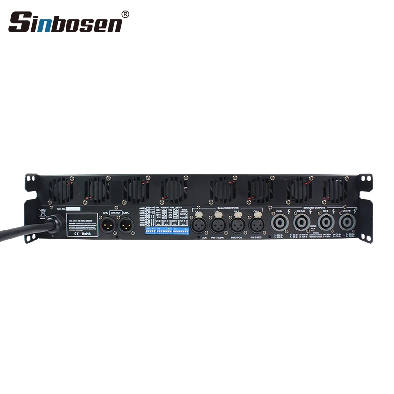 Korea Available Class d Amplifier Mono 2000 Watt Whole House Music Amplifier
