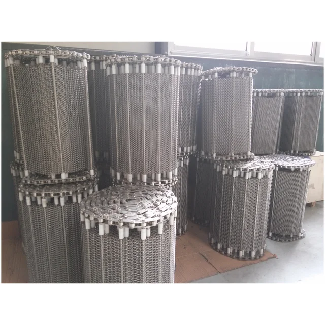 Factory Price SUS304 Bag Noodle Stretch Mesh Belt