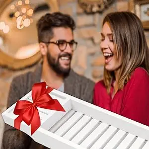 product white bamboo bathtub storage box tray bathroom sets with bathtub tablet stand modern rack for bath accessories-15