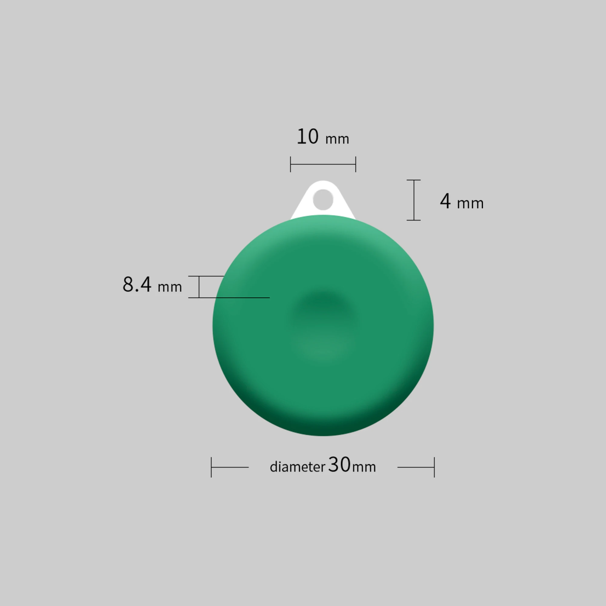 Holyiot Bluetooth Wireless Mini Indoor Smart Life Temperature and Humidity Sensor with Smart Timing Schedule Programmable