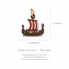 No 11 longboat pendant Gold