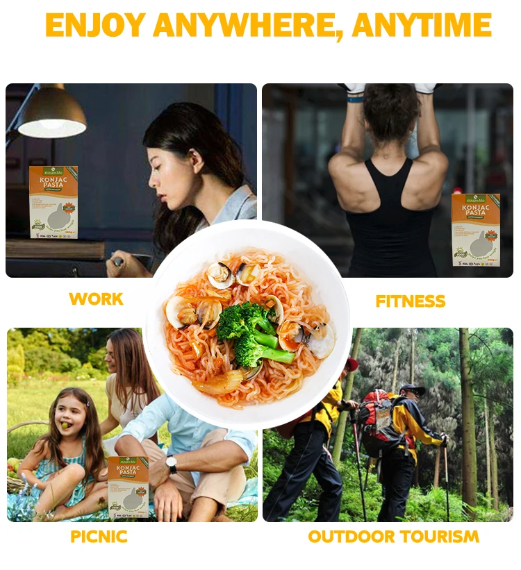 Konjac instant noodles