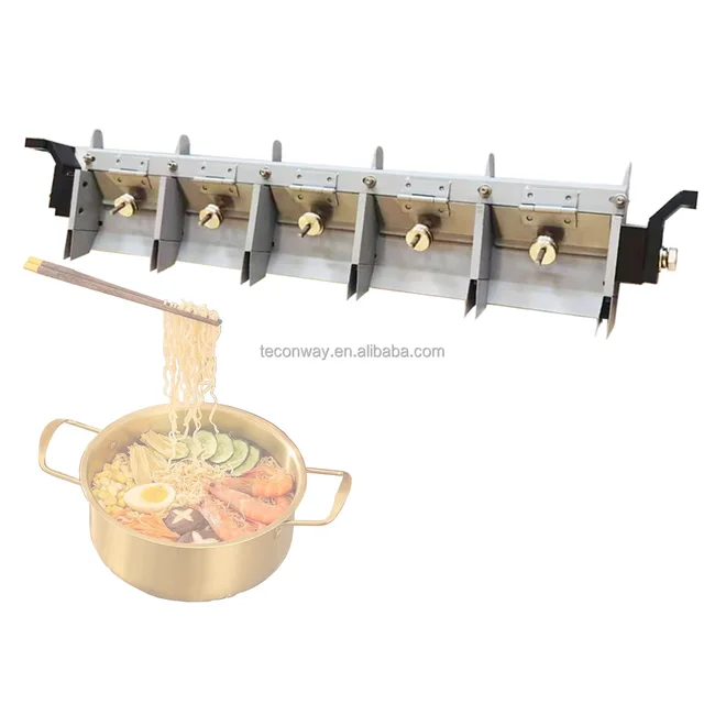 China Expert Factory Direct Sale Brass Customized Burr-free Bag Noodle Divider for Instant Ramen Production Line