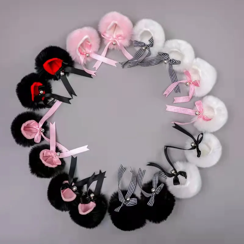 Pinzas Pelo Orejas De Gato Negras - Para Halloween, Cosplay, Fiestas