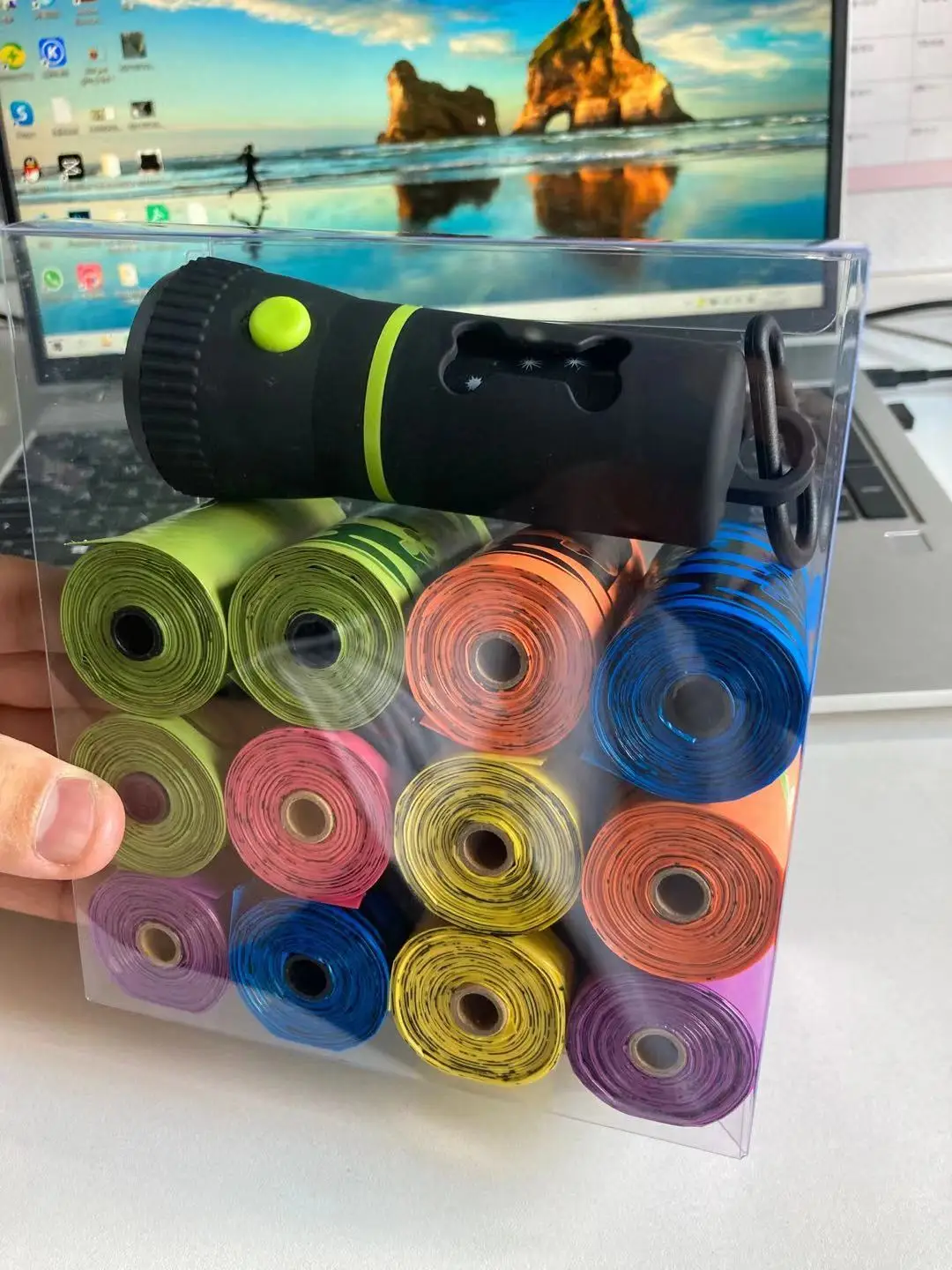 New Design Pet Poop Bag Dispenser With Led Light Buy Premium Bulk