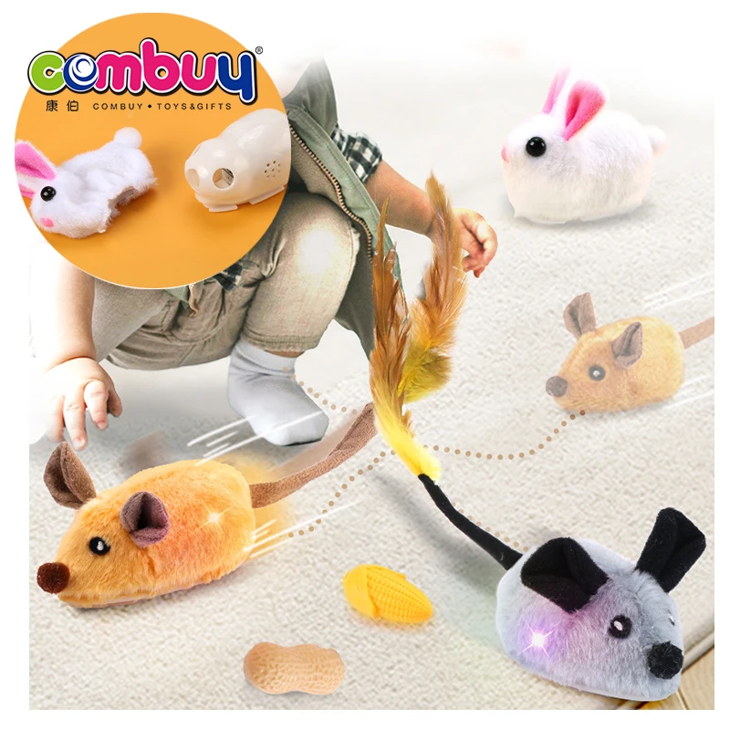 Забавная имитация мягкого индукционного освещения кролик ловит