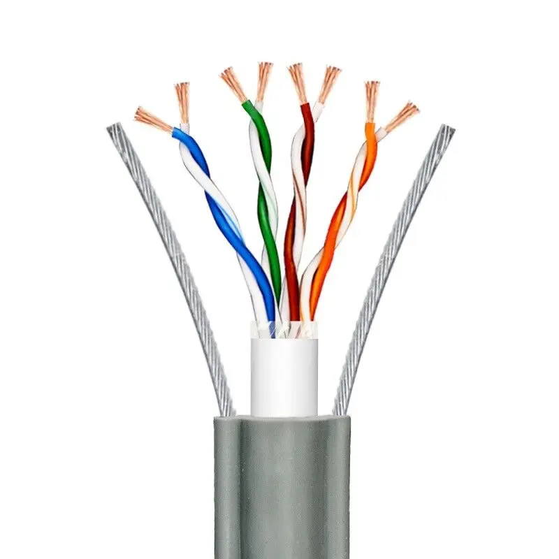 エレベーターワイヤーCat5eCat6 Cat7 23awg4ペアLANケーブル