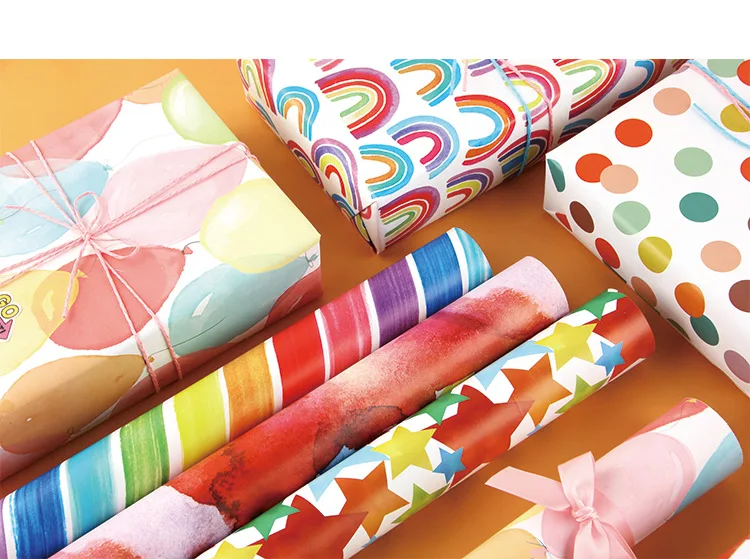 Hot Sale Wrapping Paper Thicken Wrapping Paper Custom Carton Christmas Gift Wrapping Paper Buy