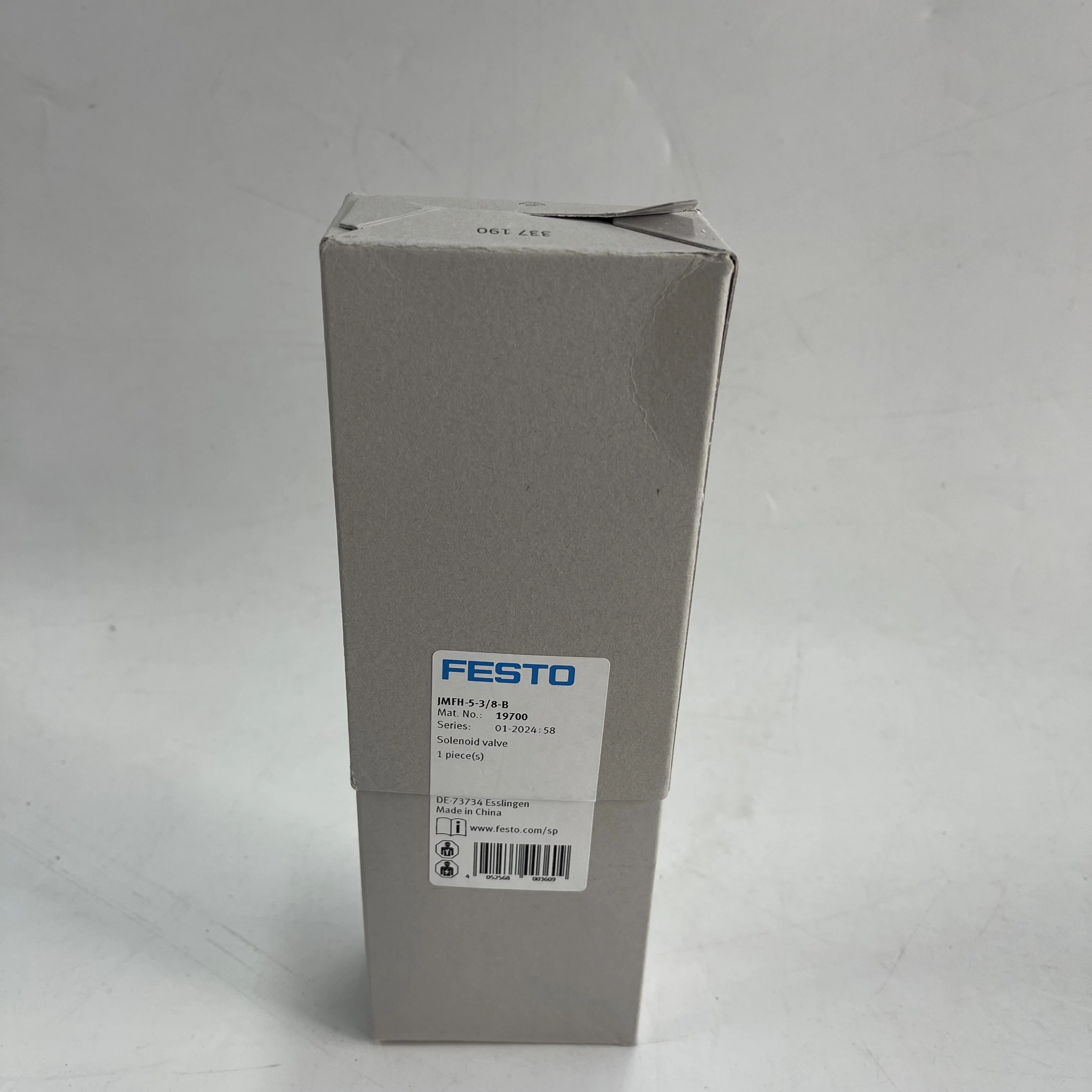 Festo Solenoid Valve JMFH-5-3/8-B 19700 Festo Solenoid Valve JMFH-5-3/8-B 19700