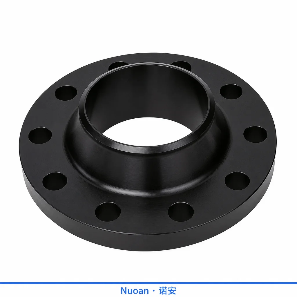 Odm 定制锻造碳钢法兰 Ansi B16.5 Asme B16.47 黑色油漆涂层