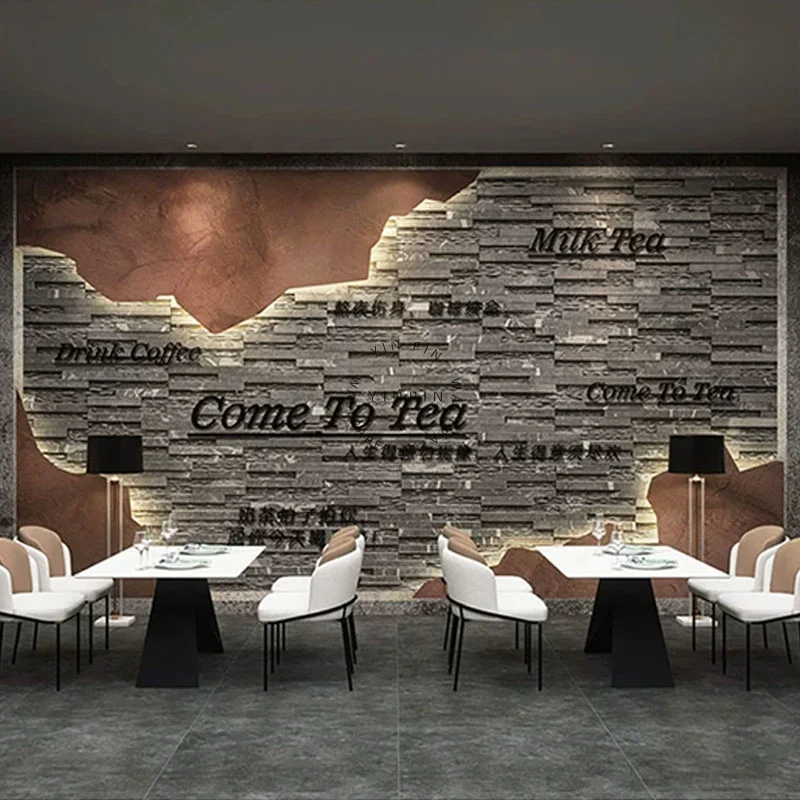 China Factory Hot Selling Brick sale Stone Restaurant Hotel Wall Decor 3D Brick Wallp