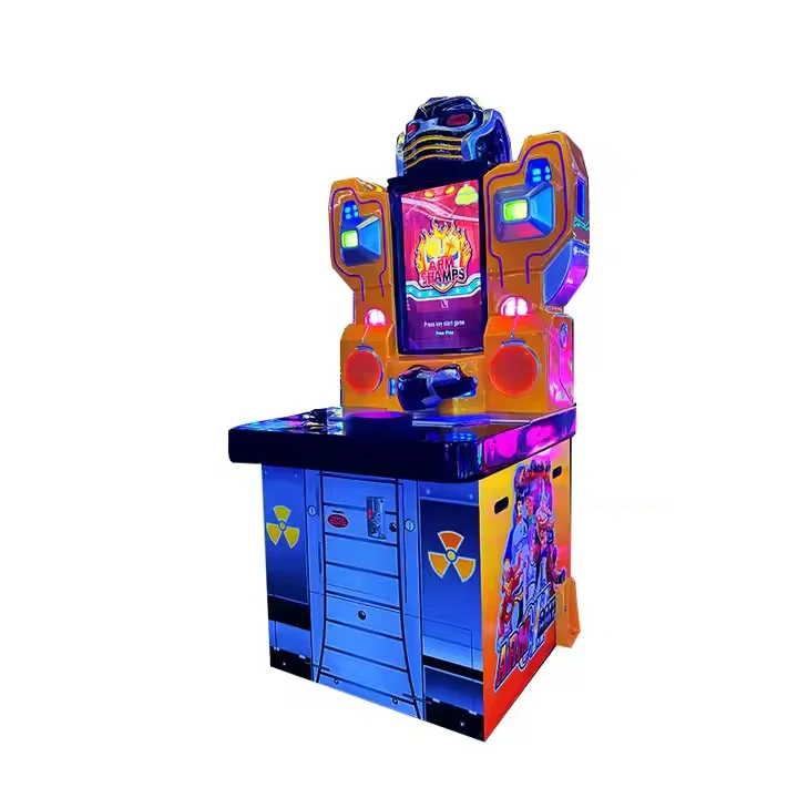 Hercules Metal for Arm Wrestling & Boxing Coin-Operated Arcade Machine Fun City Park Entertainment for Children Featuring Sports