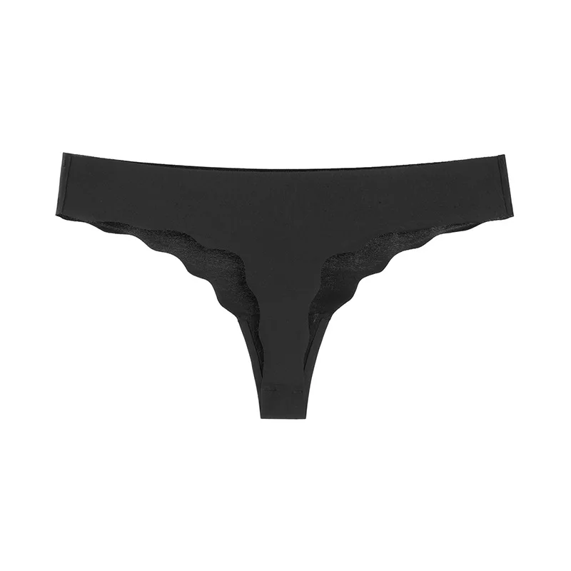 Low Waist Sexy Teen Girl Leopard Printed t Back Tanga Underwear Seamless Thong Panty for Women G-strings One Piece Silk Briefs