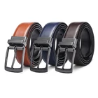Jeans Belts Leather Belt Belt Mens Wholesale Business Formal Men Jeans Belts Rotate Reversible Pin Buckle Leather Belt
