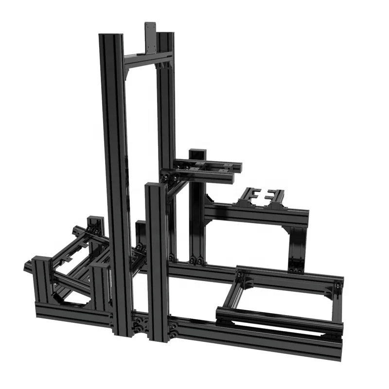 Sim Racing Set Arm Hanging Monitor Stand 4080 T Slot Aluminum Extrusion Profile Sim Racing Rig Race Car Truck Driving Simulator