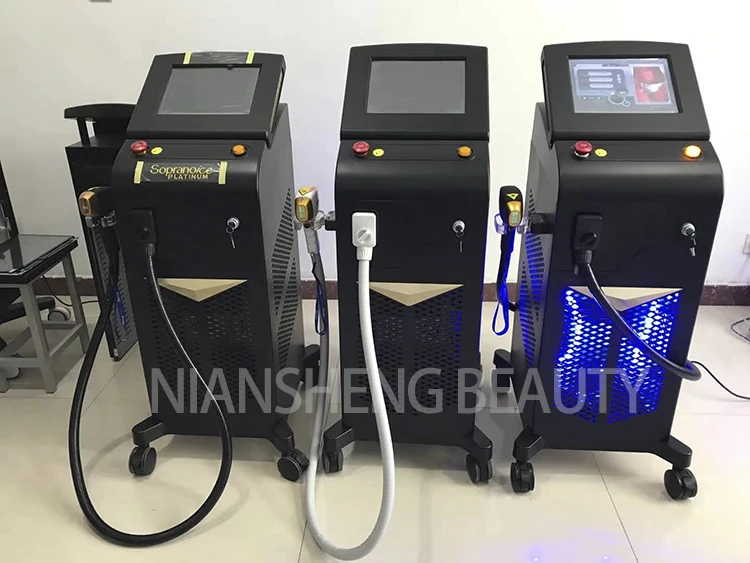 808 Soprano Diode Laser Hair Removal Machine with Big Spot