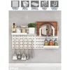 Grande assiette carrée, lot de 2 [blanc]