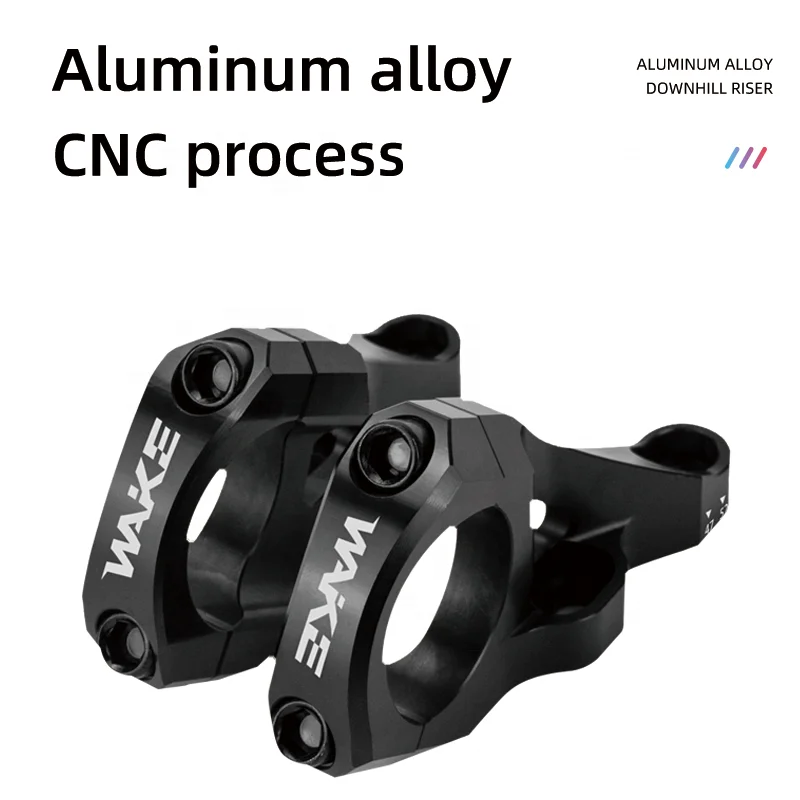 Attacco Manubrio CarbonEnmy 1 1/8 – Stelo Alluminio 40mm 10° Per BMX E Downhill, Nero