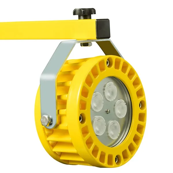 超明るい防水LEDロードライト DL619 5000K 黄色い粉末コーティング 0