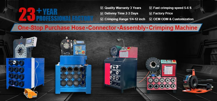 Hydraulic Hose Press Machine for Rubber Product Making Hydraulic Hose Crimping Machine