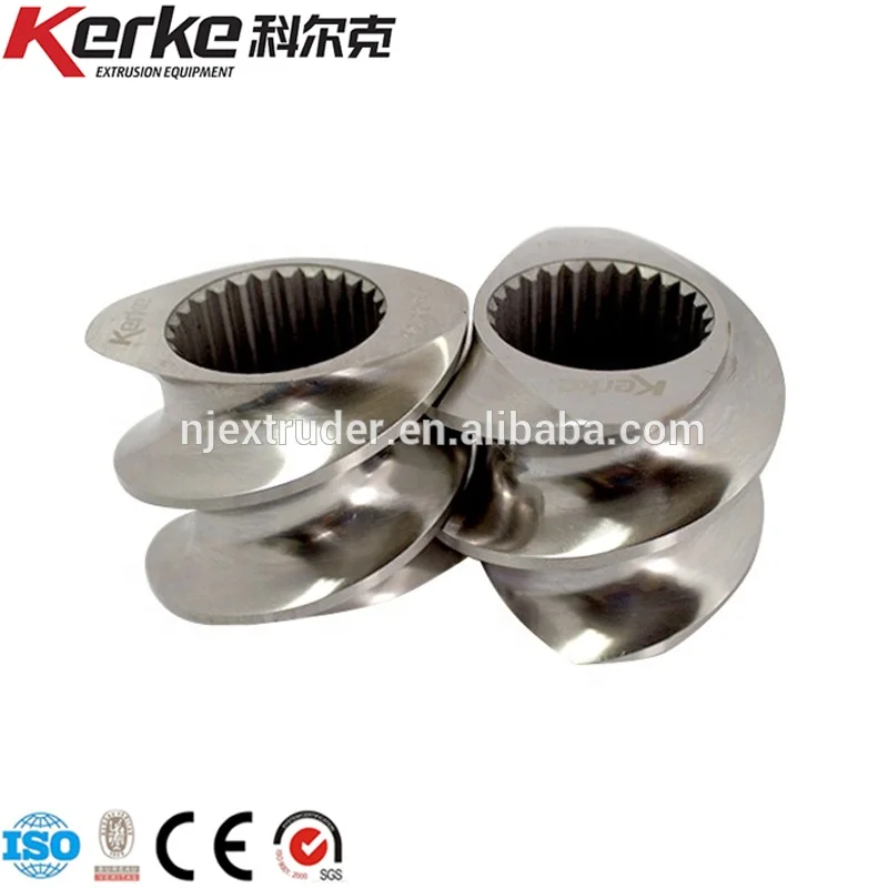 Plastic Mini Extruder Machine Spare Part Screw Barrel for Lab Twin Screw Machine Element and Barrel Core Shaft for Extruder