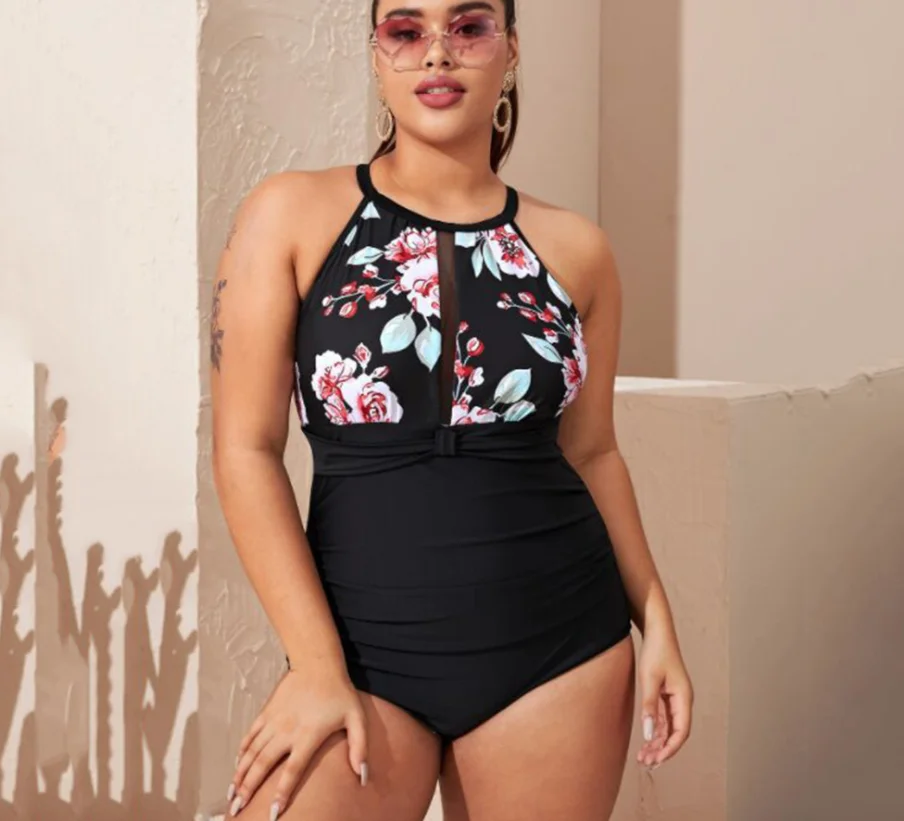 plus size swimwear 4xl