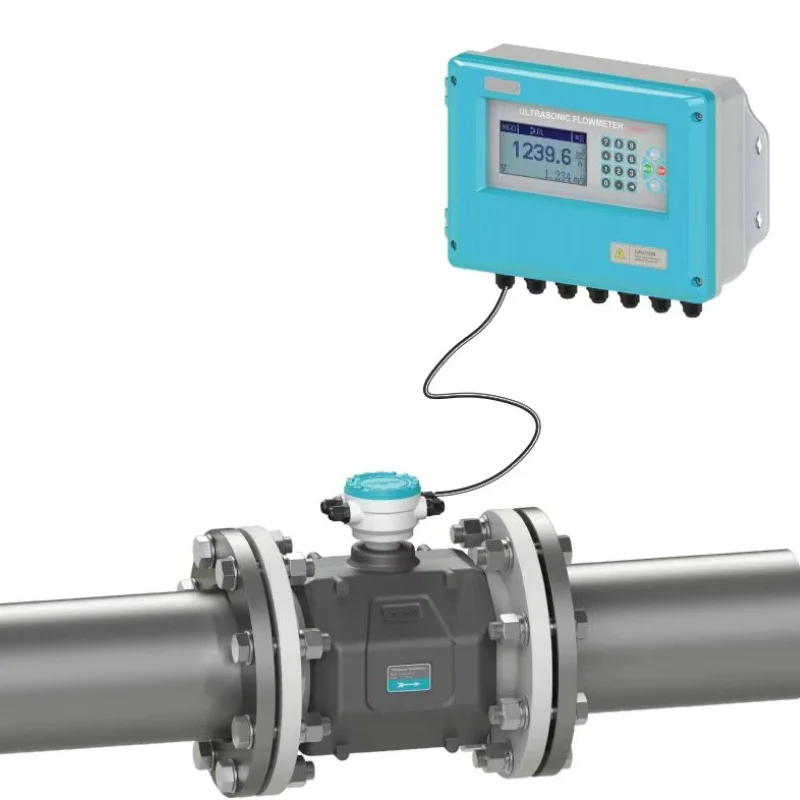 Multi-channel Ultrasonic Flow Meter Wall Mounting Bracket Ultrasonic Flow Sensor Meter Flowmeter