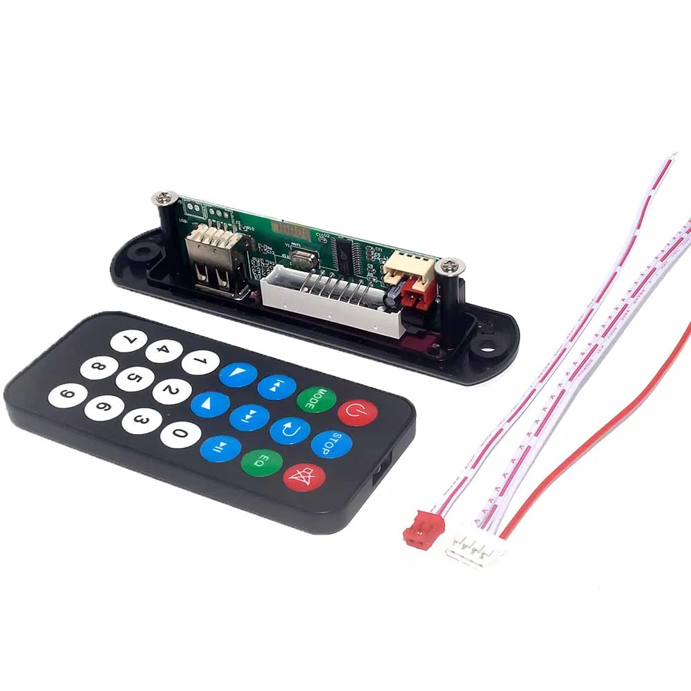 AB Chips 12V MP3 Bluetooth Player Folder FM TF USB 5V MP3 Car Audio Decoder Boards Module