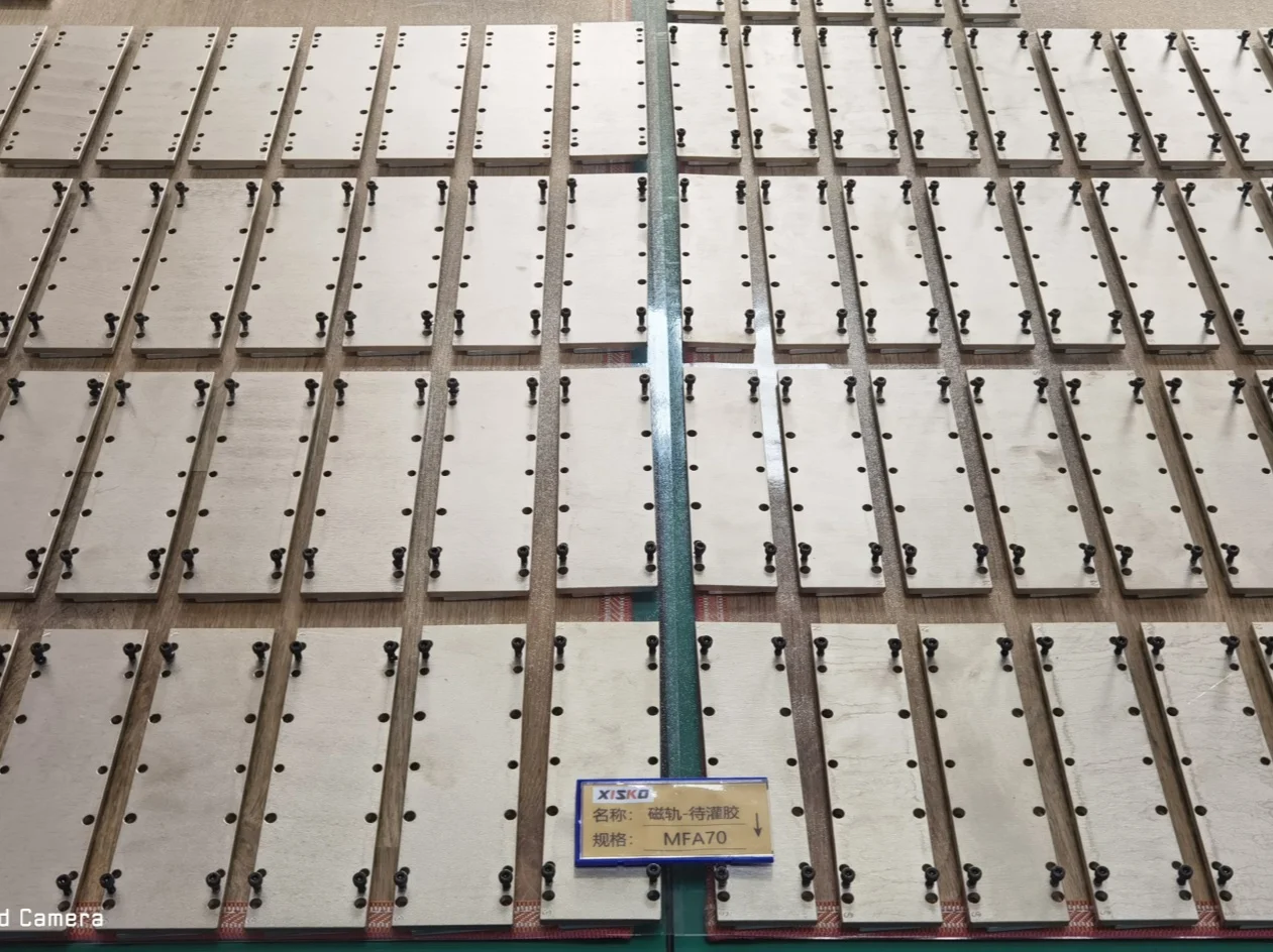 High Precision High Thrust Linear Motor Mover Stator Iron Core Linear Motor Customizable Linear Servo Motor