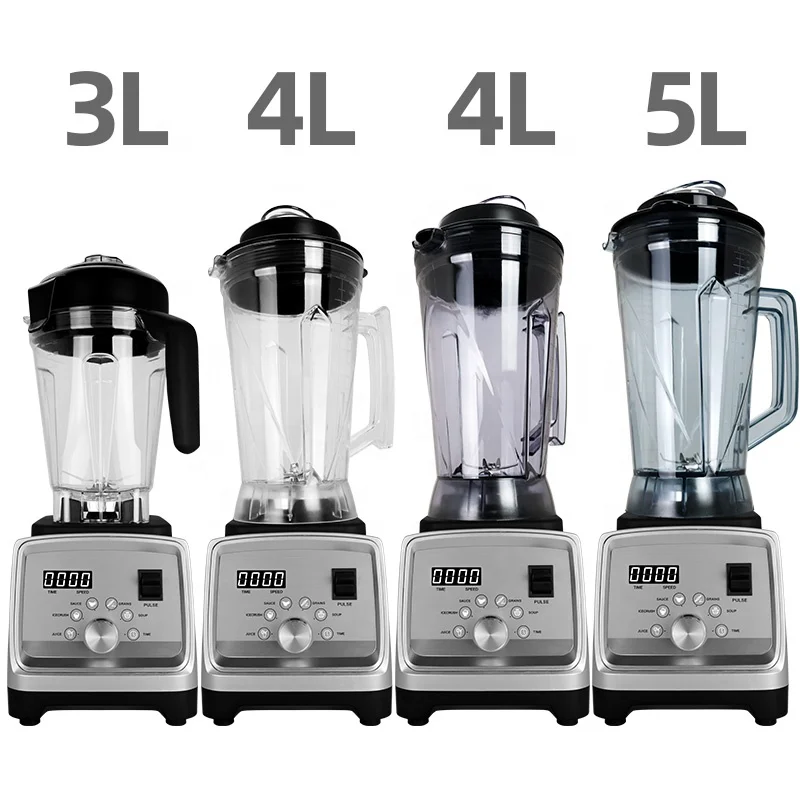 Multifunctional 3L Blender Juicer Food Processor Signature Commercial Blender Controllable Speed Professional Blender