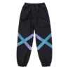Pantalones X reflectantes negros