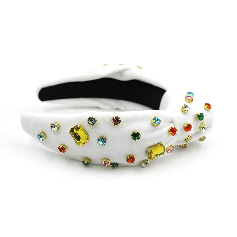 Shenglan 2023 Valentine's Day Headband With Colorful Rhinestones