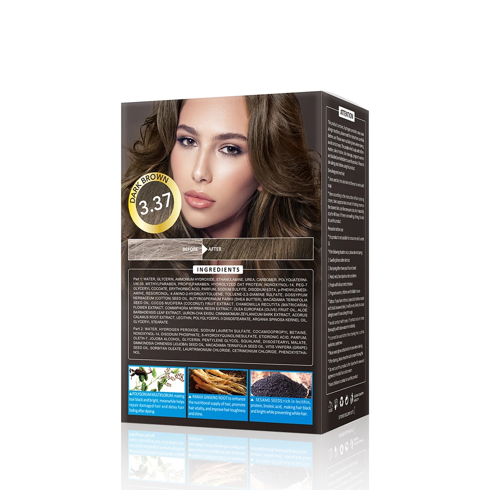 Шампунь для окрашивания волос шампунь для волос саше для окрашивания волос Профессиональный Перманентный итальянский крем 3 минуты окрашивания