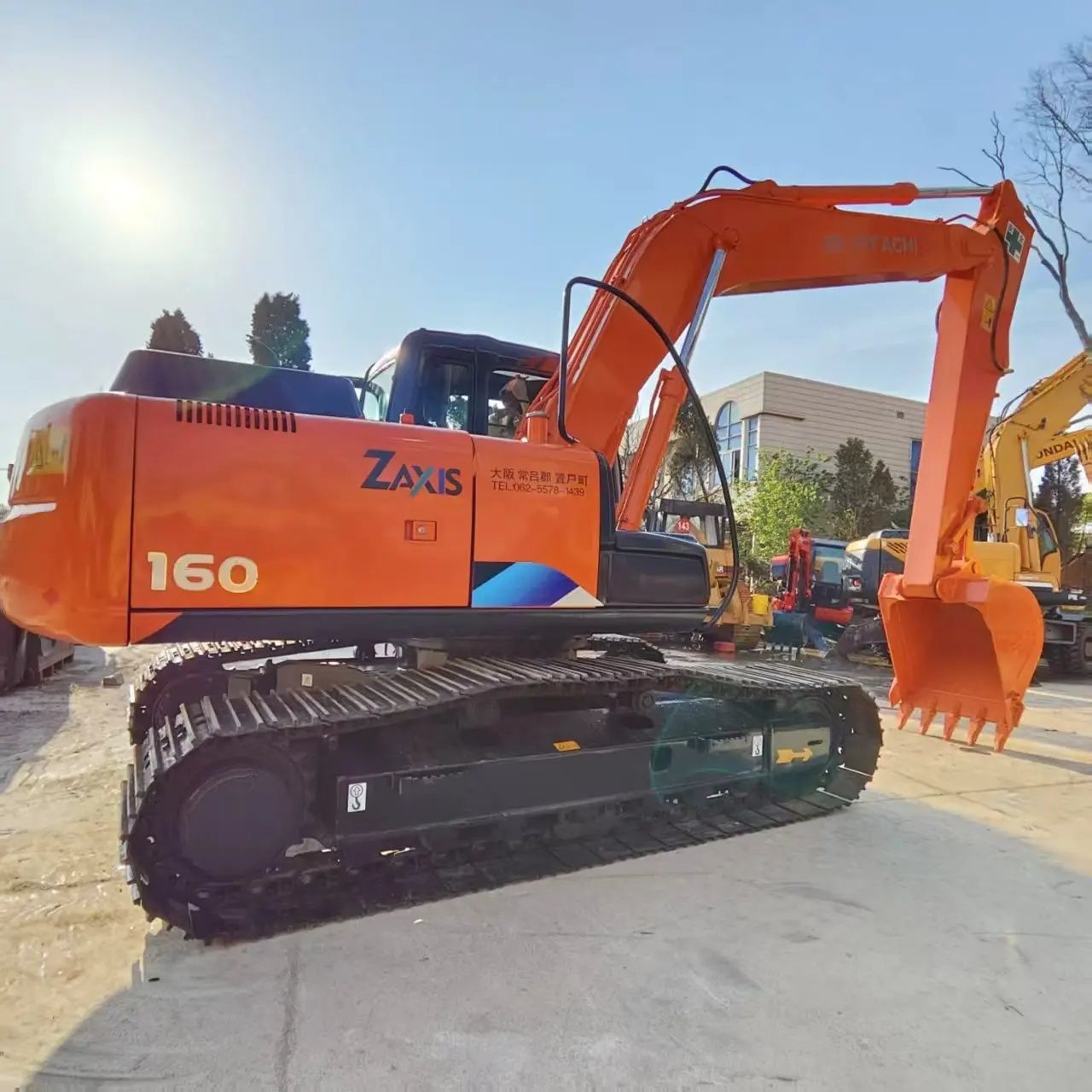 Used Hitachi ZX160 Excavator 0.6m Bucket 16 TON Operating Weight
