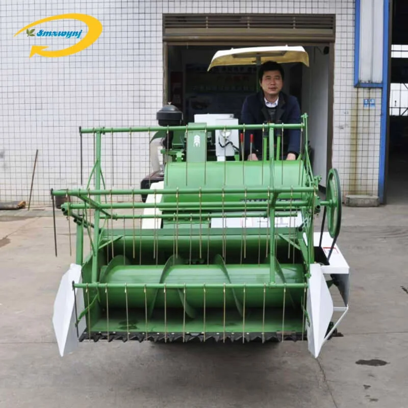 Factory Price Machine Rice Alfalfa Cutting Machine Harvester Rice Wheat Paddy Small Combine Harvester Paddy Cutting Machine