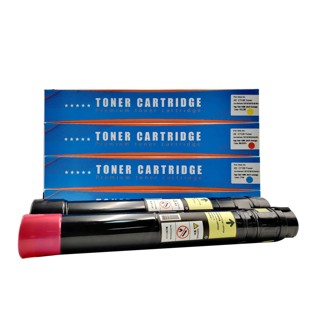 Cartouche Toner Magenta Compatible Xerox WorkCentre 7120/7225 Etc. - Marque Eurotone - Série Pro