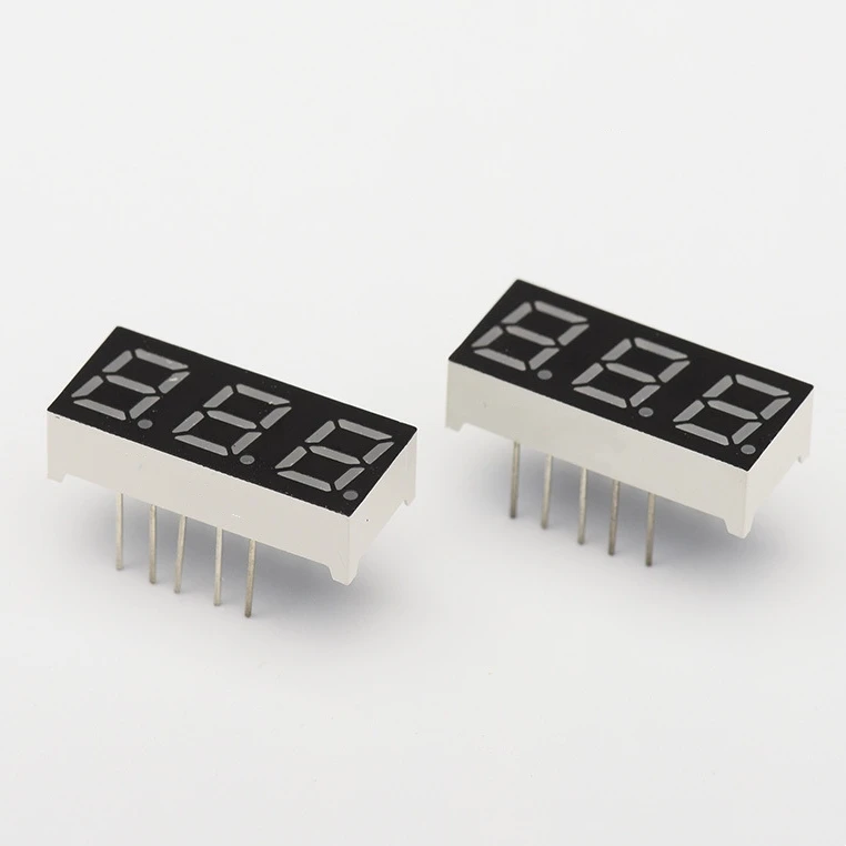 Jstronic0.28インチ3桁7セグメントLED数値ディスプレイ赤/青/緑/白