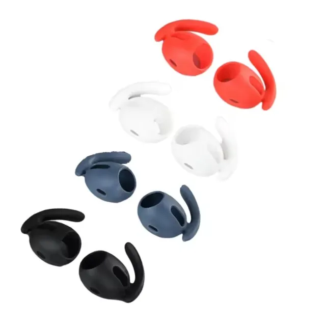 Anti-fall earpiece cover for Airpods pro Accessories Dust-proof Silicone Case Protective Cover Shell Anti-Slip Ear Cover