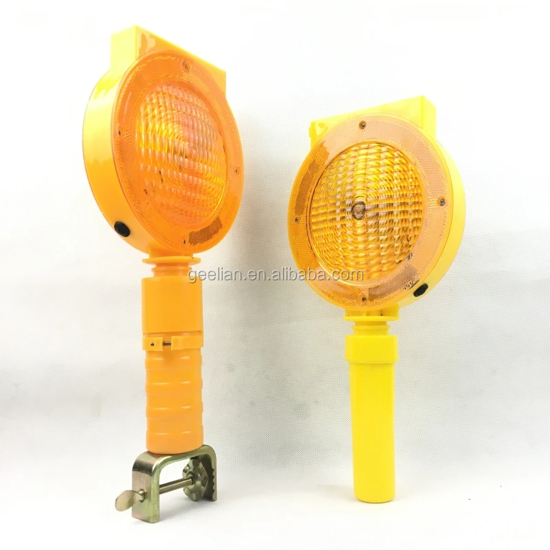 Светодиодная Водонепроницаемая Солнечная приведенная в действие ограждающая Предупредительная лампа проблесковый маячок предупреждающий световой конус