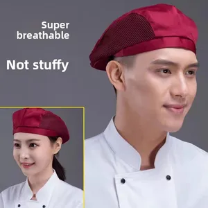 Unisex Forward Cap for Daily Use Hotel Chef Hat Coffee Shop Waiter Beret Summer Sports Pirate Hat Style for Baseball Cap